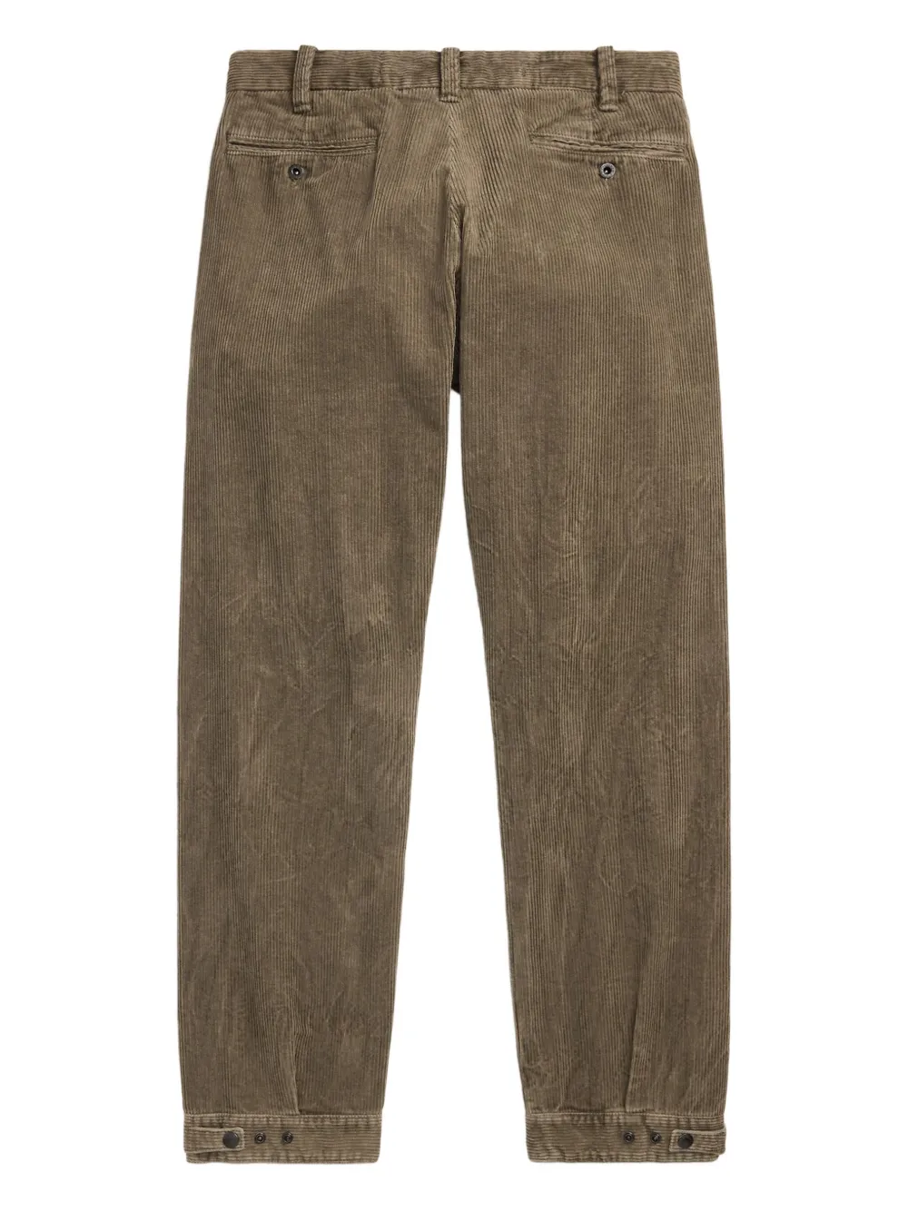Ralph Lauren RRL Ribfluwelen straight broek Bruin