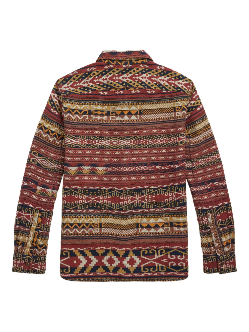 Ralph Lauren RRL Overhemd met jacquard - Rood