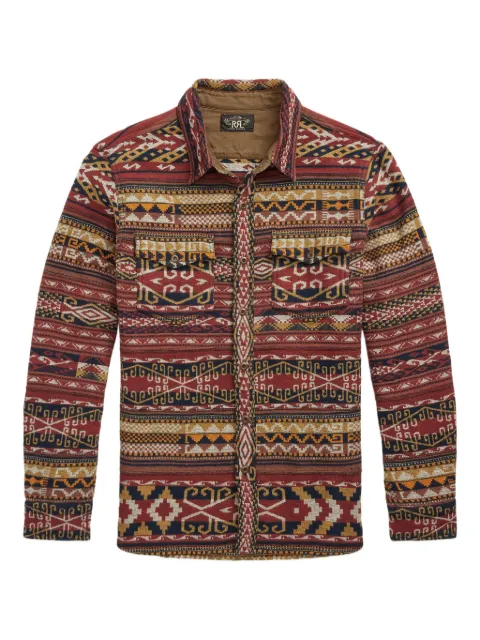Ralph Lauren RRL patterned-jacquard shirt
