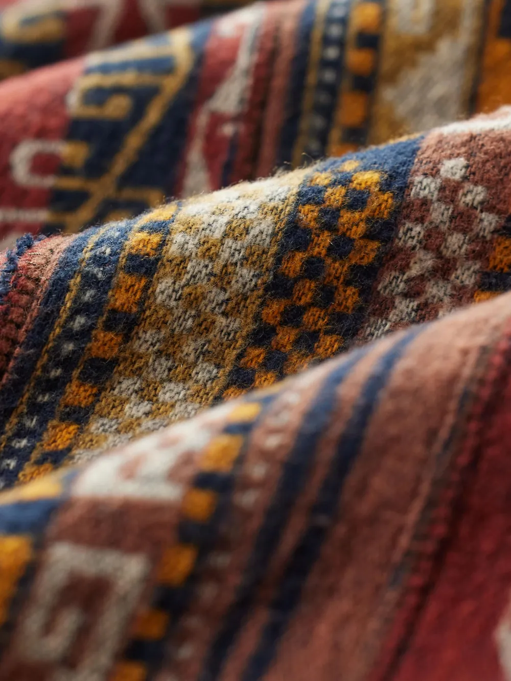 Rrl Patterned-jacquard Shirt In Multi