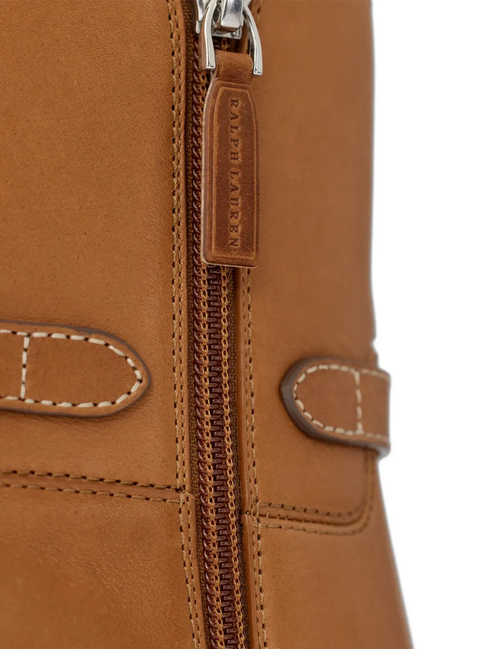 Ralph Lauren Collection 90mm Donnely buckle-detail ankle boots Brown