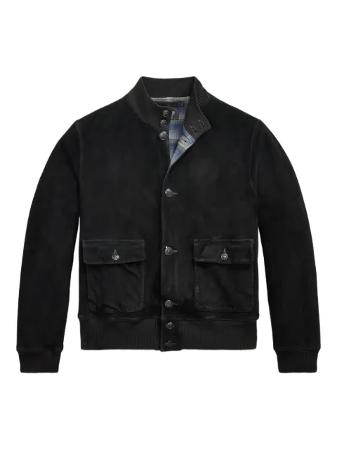 Ralph Lauren RRL suede bomber jacket