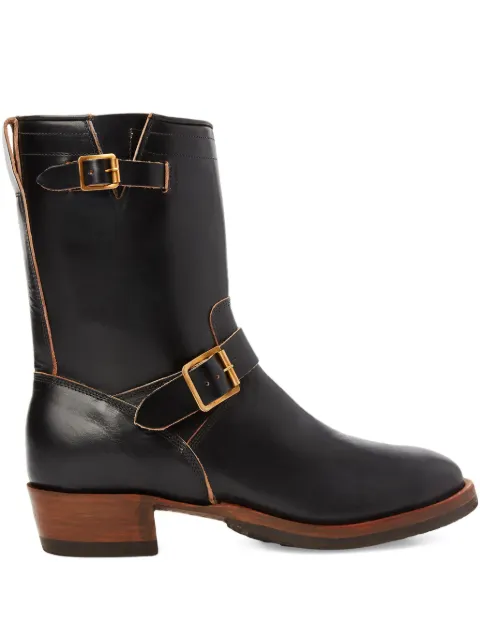 Ralph Lauren RRL buckle-embellished biker boots
