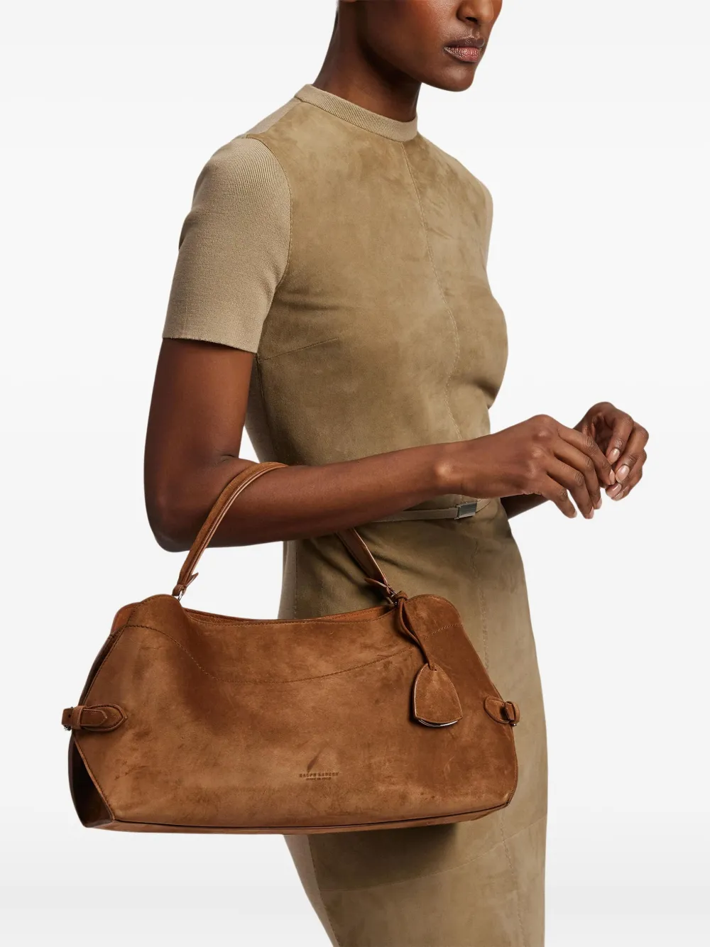 Ralph Lauren Collection Ralph suède shopper Bruin