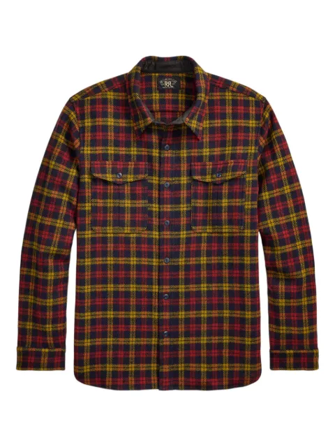 Ralph Lauren RRL Walker plaid flannel shirt