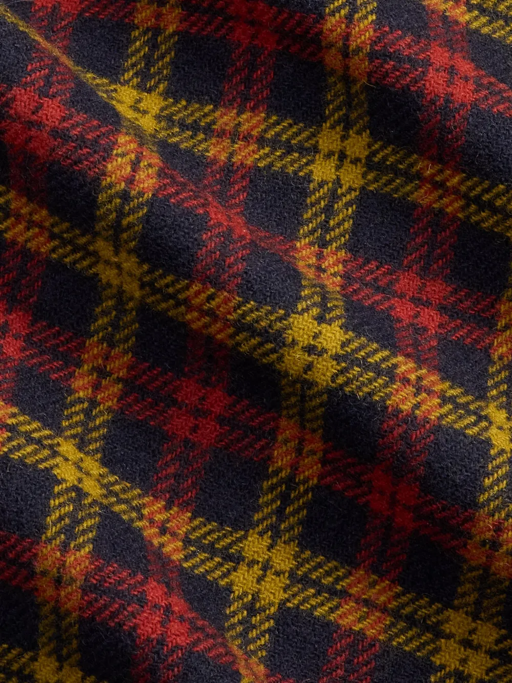 Ralph Lauren RRL Walker geruit flanellen overhemd Rood