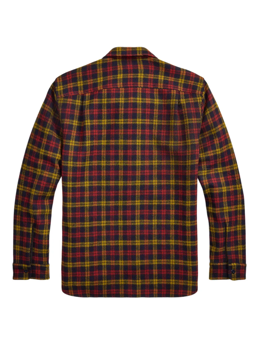 Ralph Lauren RRL Walker geruit flanellen overhemd - Rood