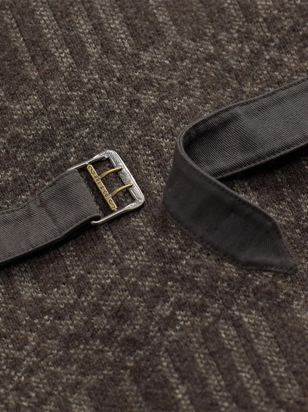 Ralph Lauren RRL Intarsia vest Grijs