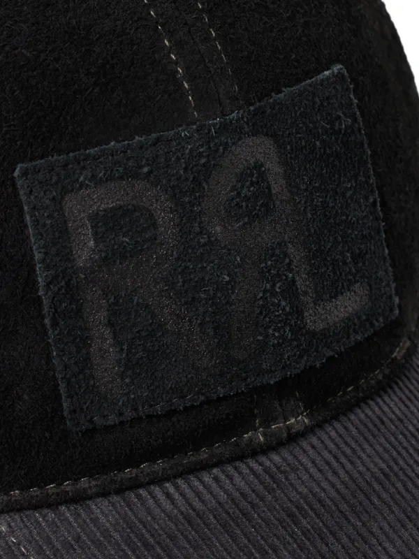 Ralph Lauren RRL スエード キャップ | ブラック | FARFETCH JP