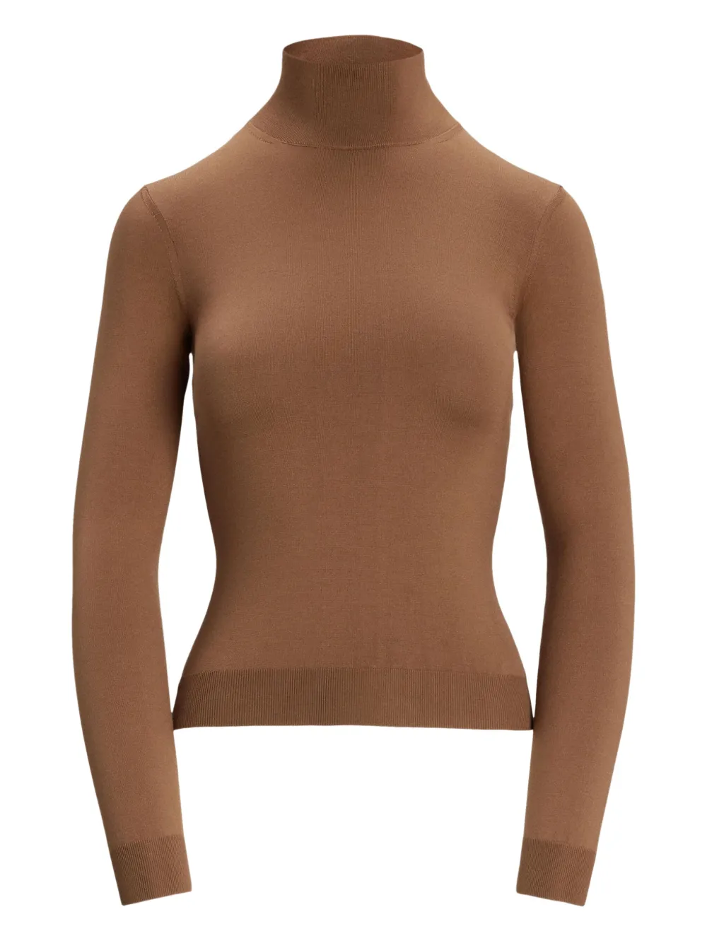 Ralph Lauren Collection high-neck silk top | Brown | Image 1