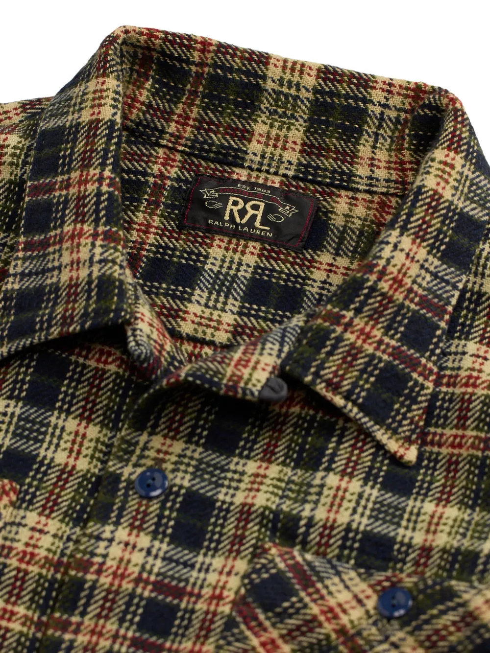 Rrl Monterey Shirt In Yellow
