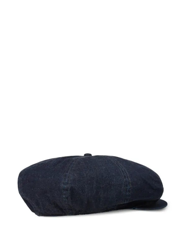 Ralph Lauren RRL Denim Beret | Blue | FARFETCH JO