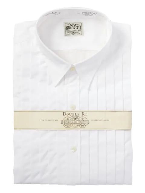Ralph Lauren RRL pleated tuxedo shirt