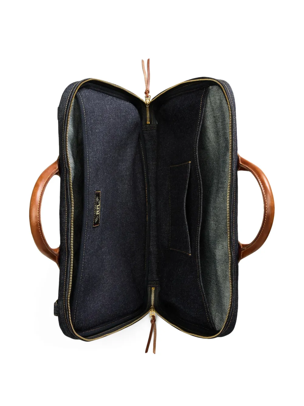 Ralph Lauren RRL Denim messengertas Blauw