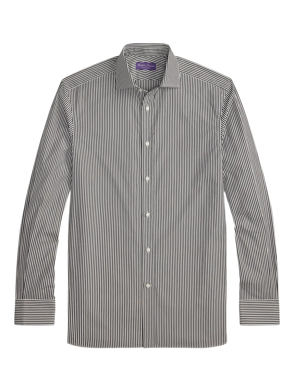 Ralph Lauren Purple Label ストライプ シャツ - ホワイト Ralph Lauren Purple Label ストライプ シャツ - ホワイト