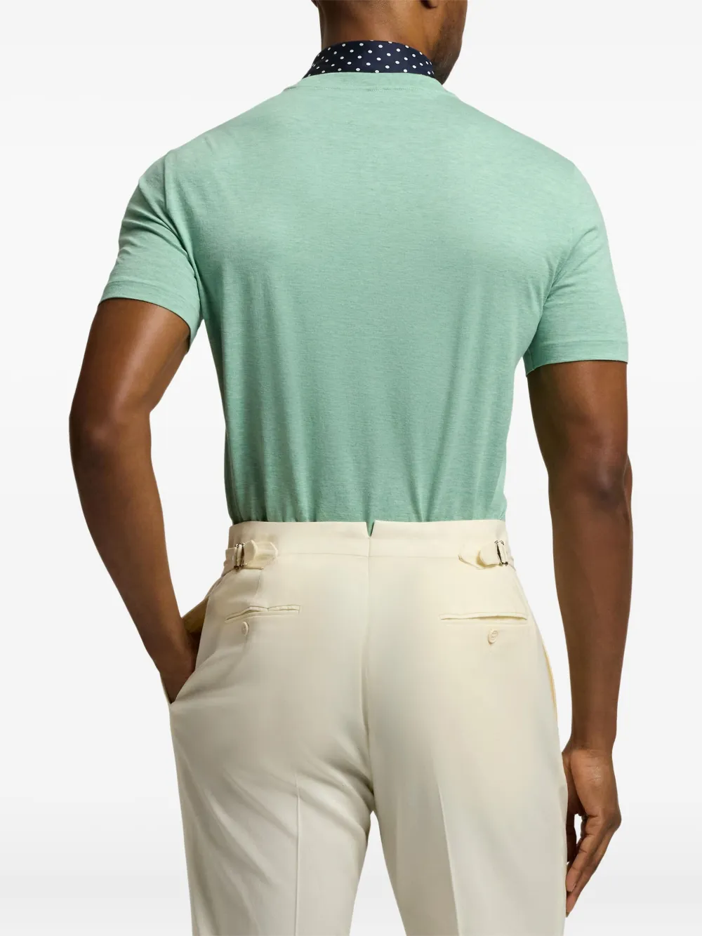 Ralph Lauren Purple Label Katoenen T-shirt Groen