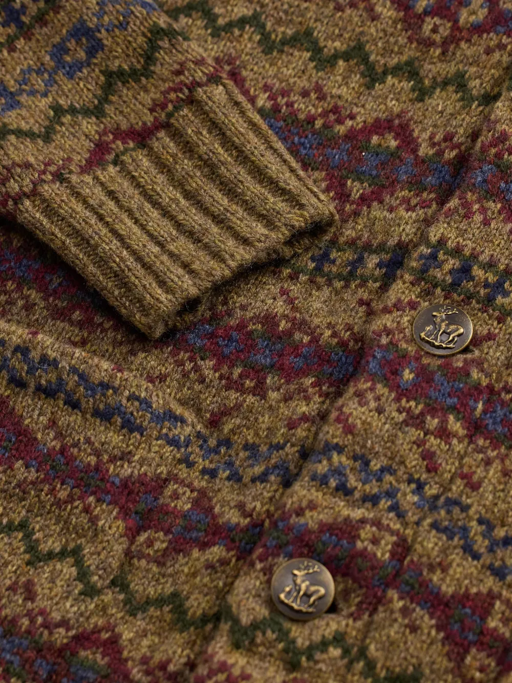 Ralph Lauren RRL Fair-isle vest Bruin