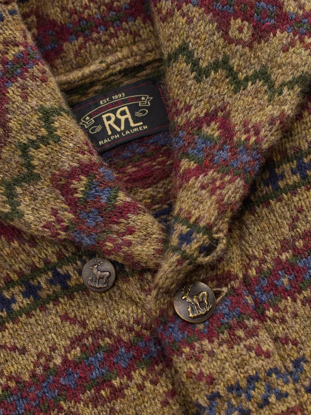 Ralph Lauren RRL Fair-isle vest Bruin