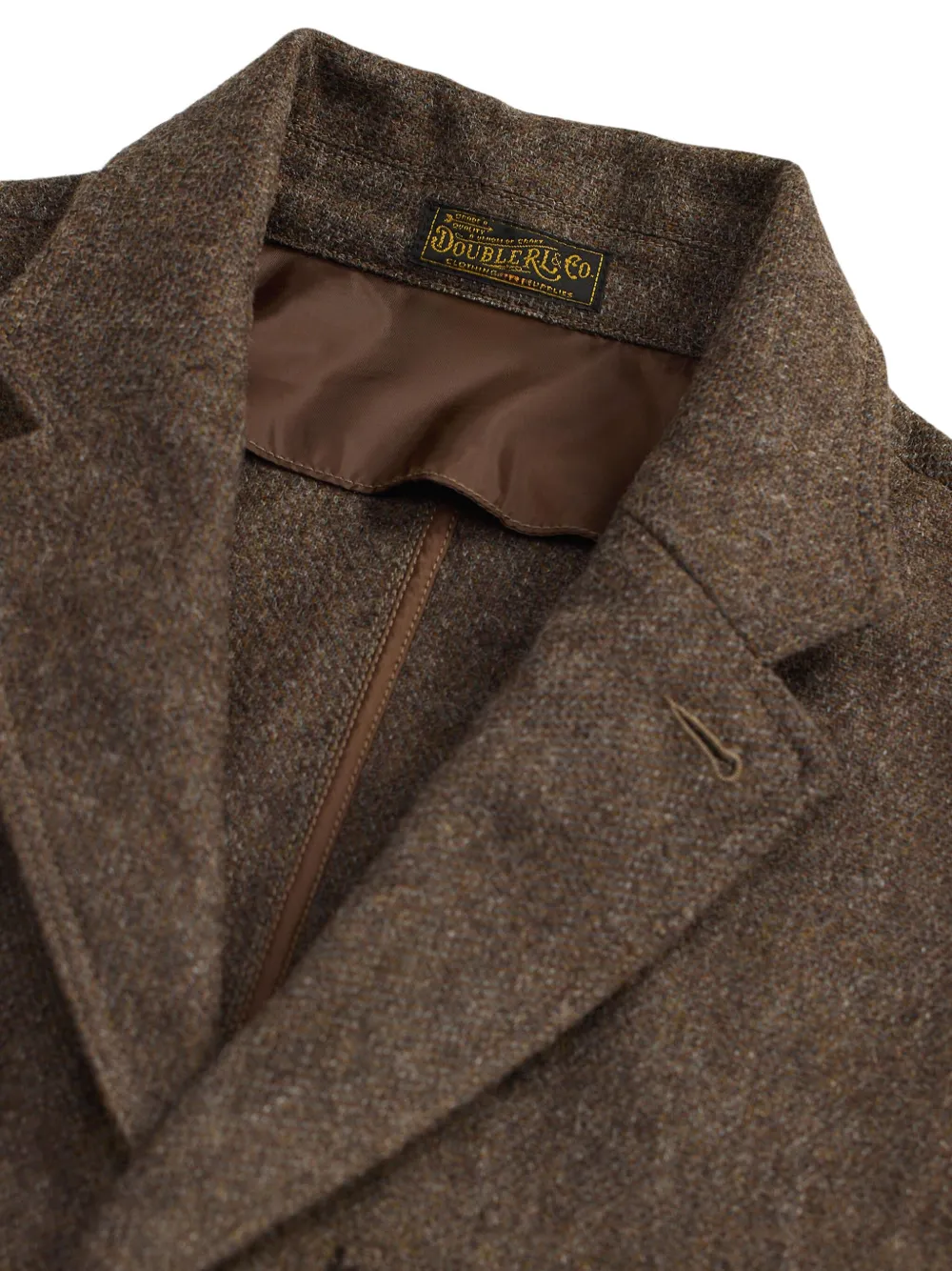 Ralph Lauren RRL Blazer met enkele rij knopen Bruin