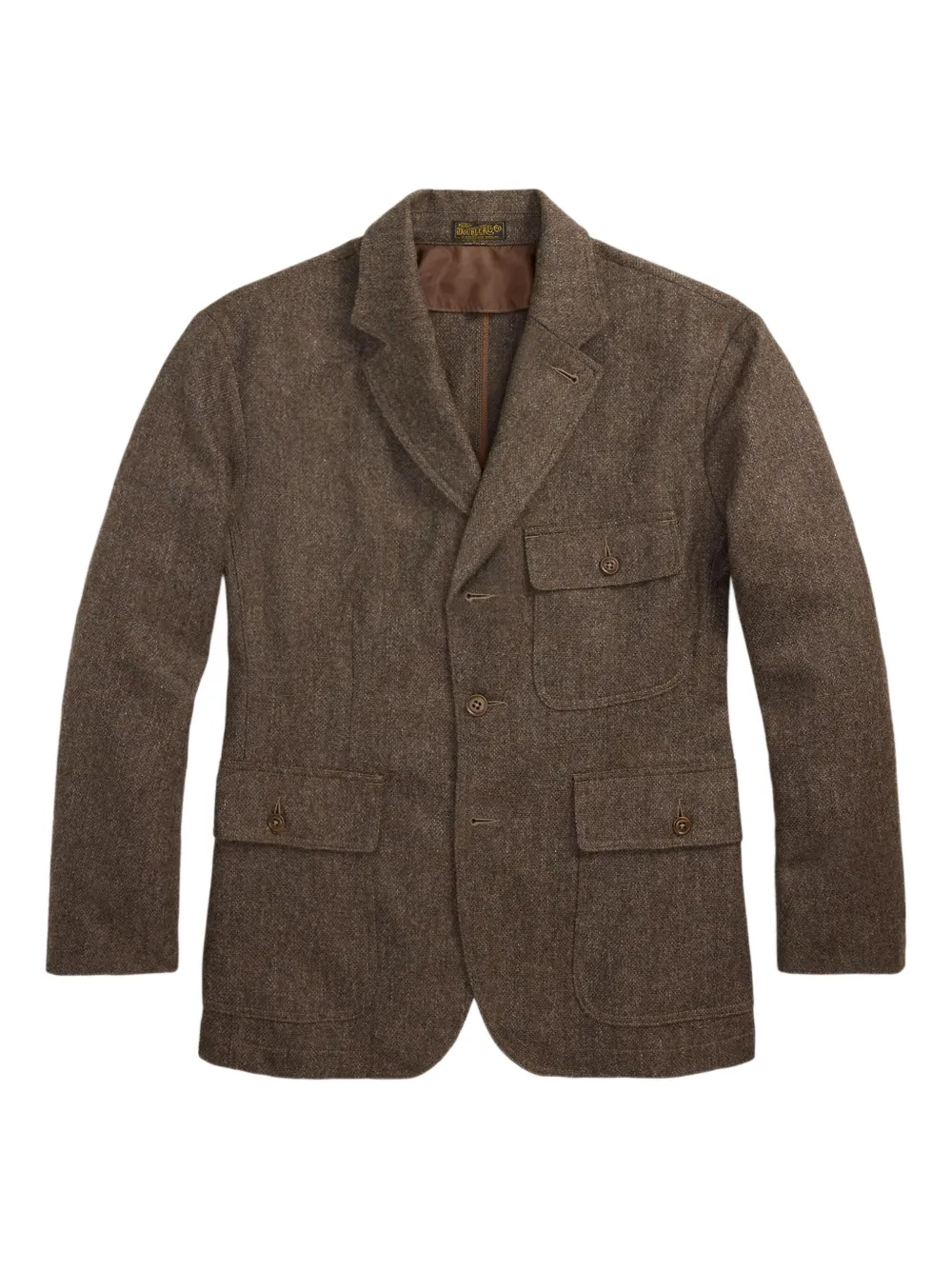 Ralph Lauren RRL Blazer met enkele rij knopen Bruin