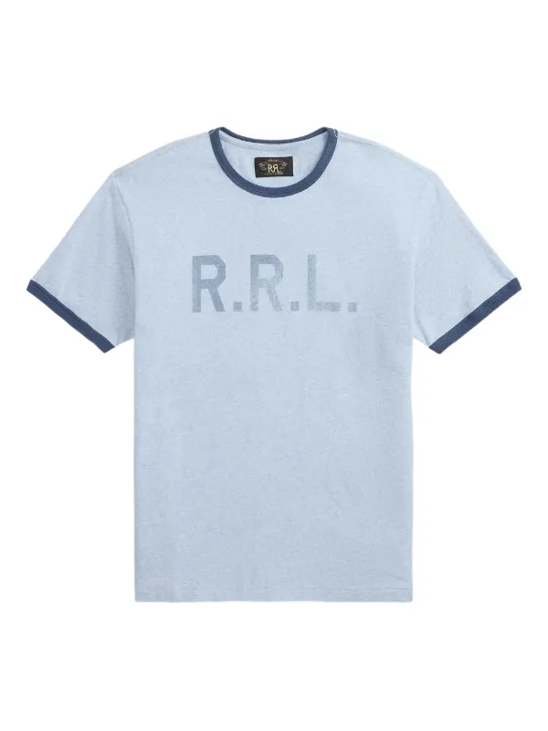 Ralph Lauren RRL コットン Tシャツ | ブルー | FARFETCH JP