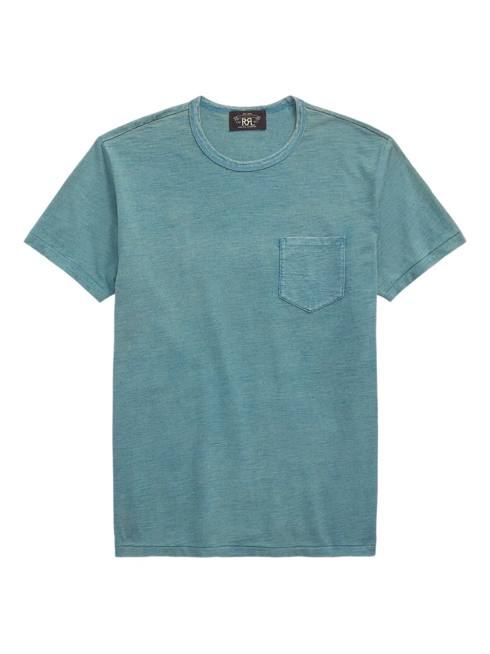 Ralph Lauren RRL T-shirt met slub-textuur Blauw