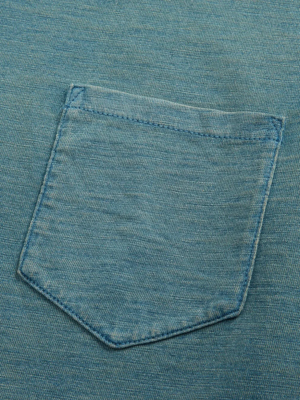Ralph Lauren RRL T-shirt met slub-textuur Blauw