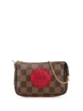 Louis Vuitton Pre-Owned 2009 Damier Ebene Trunks and Bags Mini Pochette Accessoires handbag - Brown