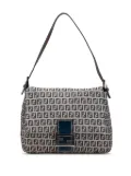 Fendi Pre-Owned 2000-2010 Zucchino Canvas Mamma Forever shoulder bag - Blue