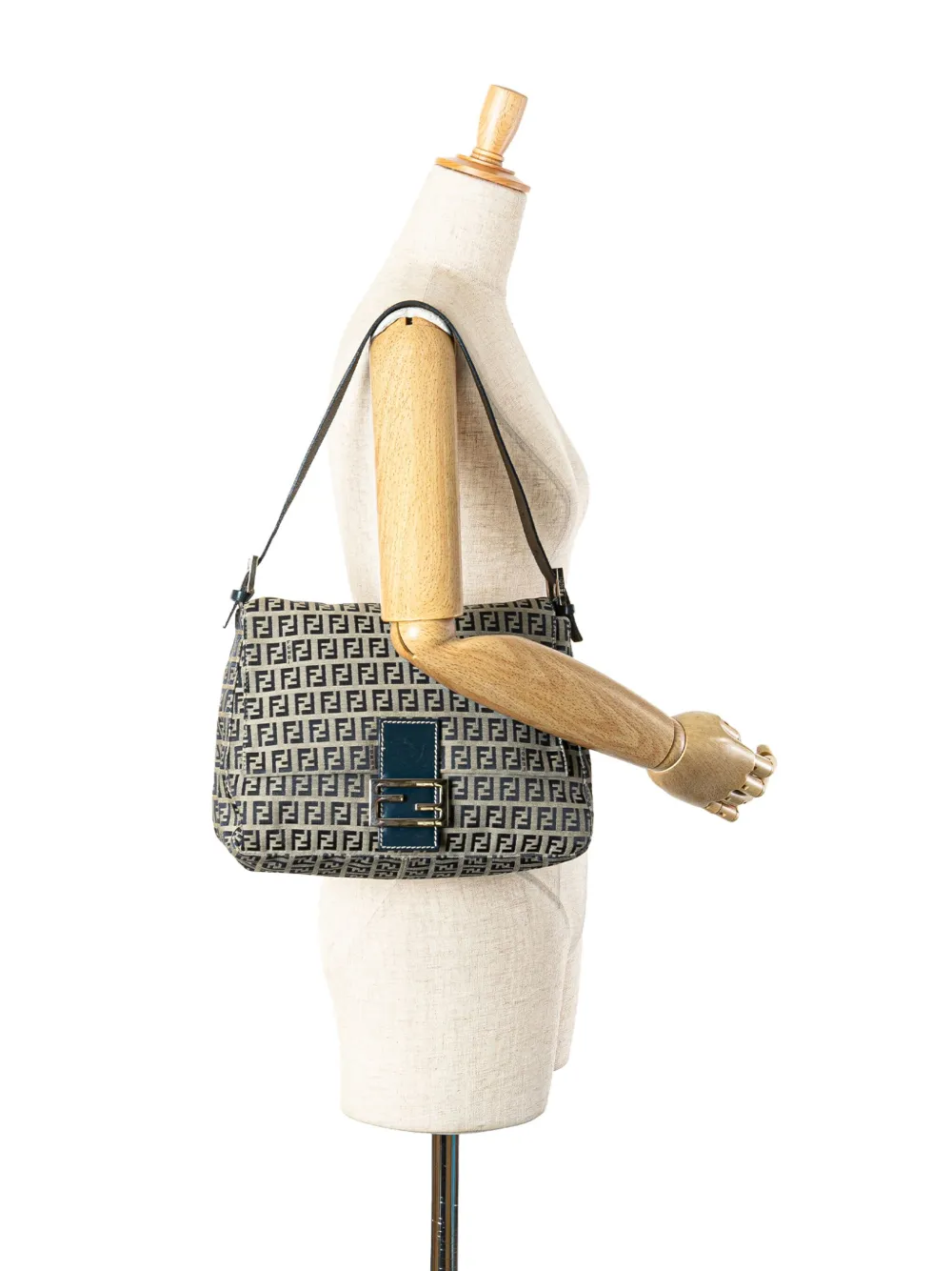 Fendi Pre-Owned 2000-2010 Zucchino Canvas Mamma Forever shoulder bag | Pre-Owned | Image 2