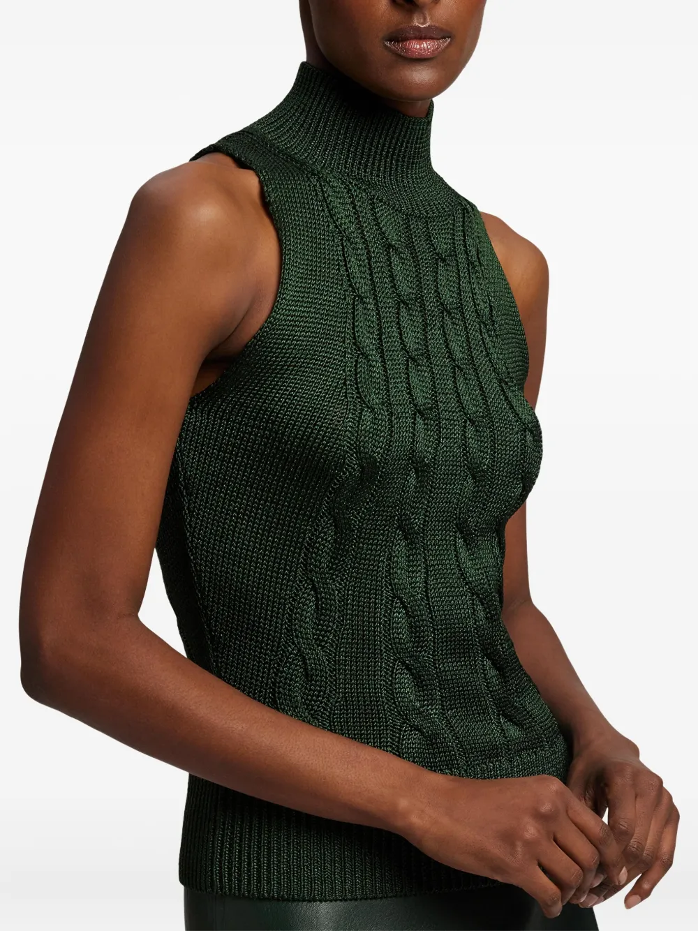 Ralph Lauren Collection Mouwloze top Groen