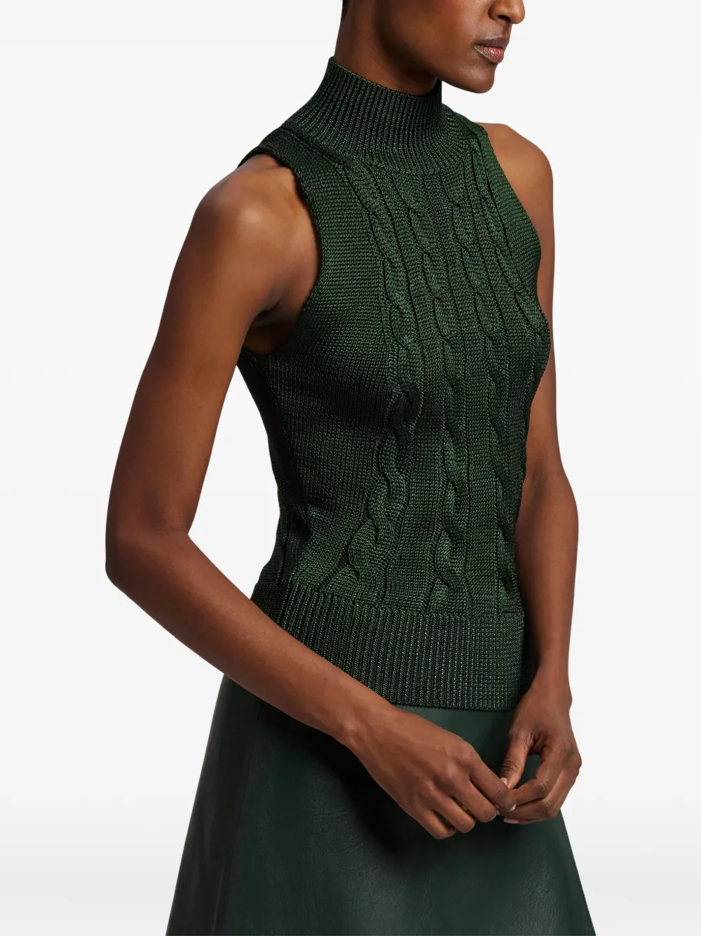 Ralph Lauren Collection Mouwloze top Groen