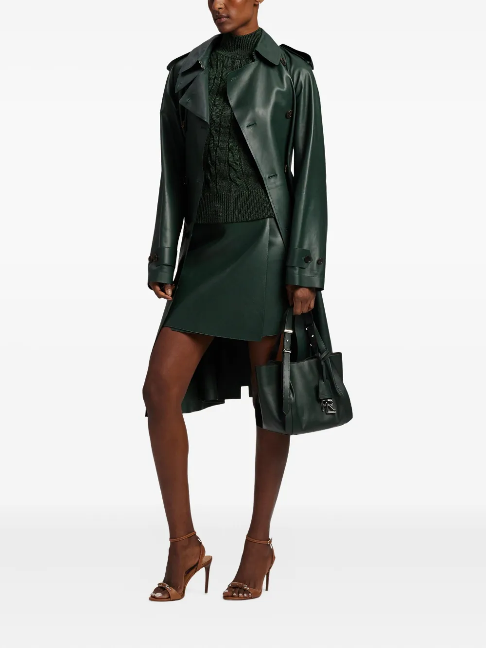 Ralph Lauren Collection Mouwloze top Groen