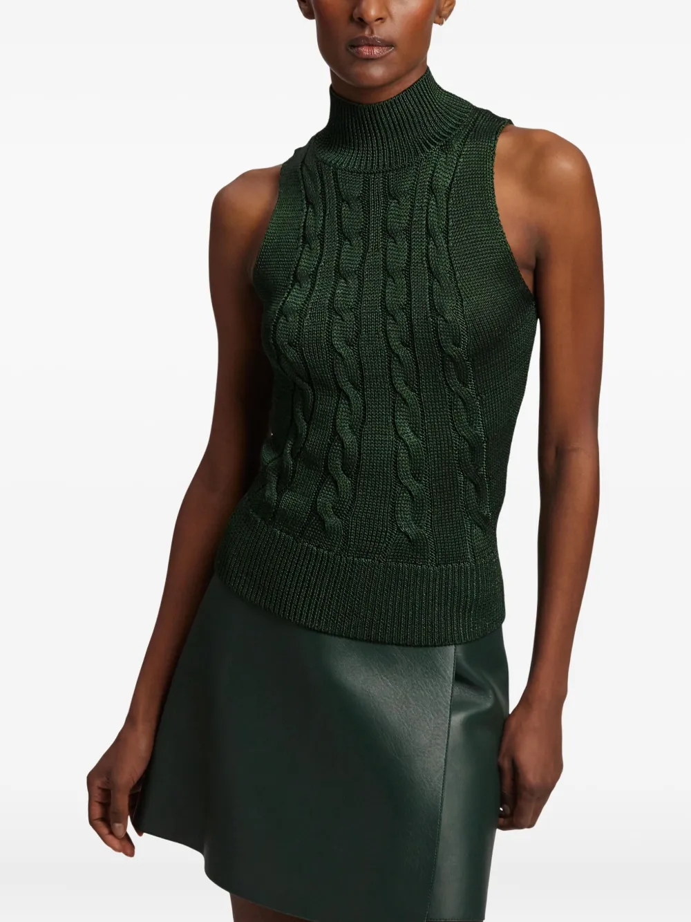 Ralph Lauren Collection Mouwloze top Groen