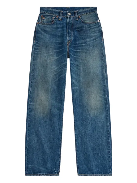 Ralph Lauren RRL logo-patch jeans
