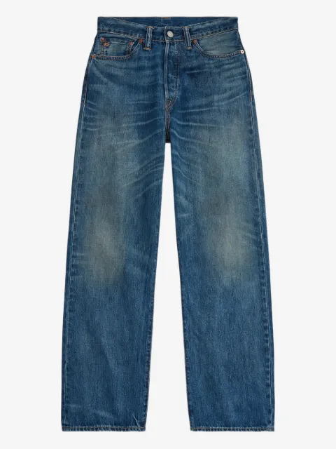 Ralph Lauren RRL logo-patch jeans
