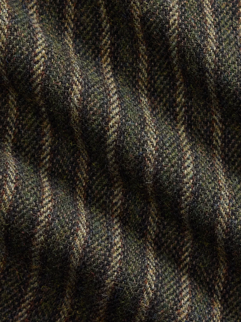 Ralph Lauren RRL Broek met krijtstreep en ceintuur Groen