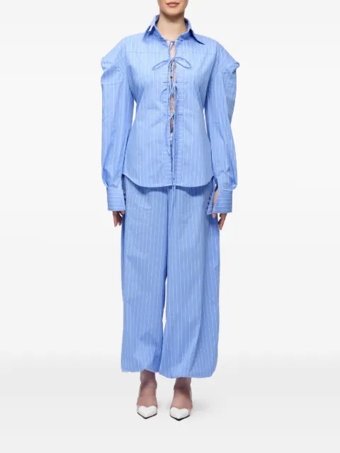Ana Radu pinstriped shirt
