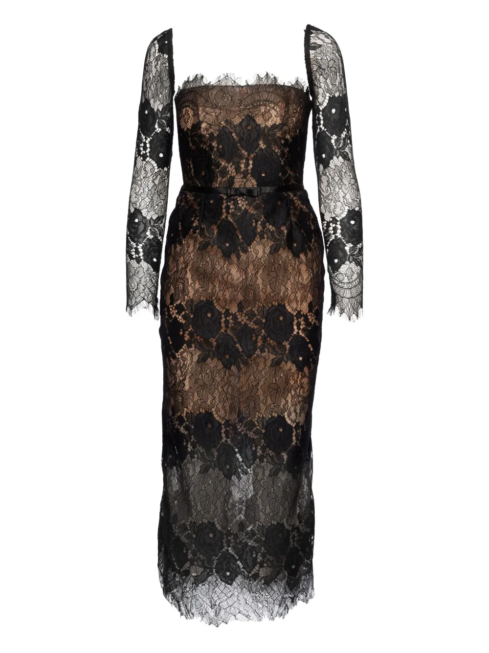 lace midi dress