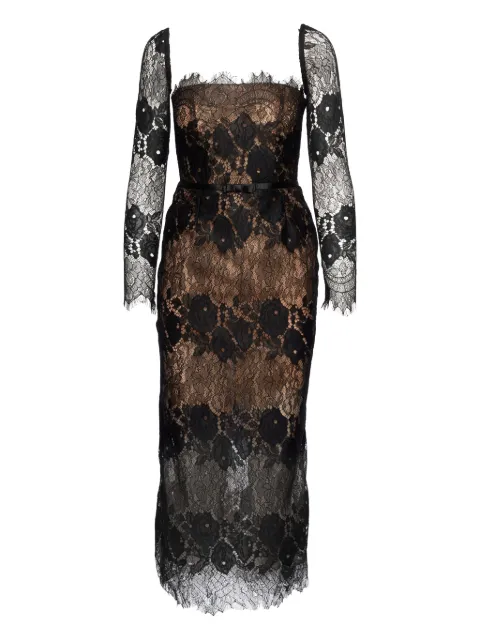 Ana Radu lace midi dress