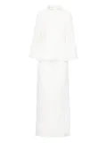 Ana Radu pleated jumpsuit - White
