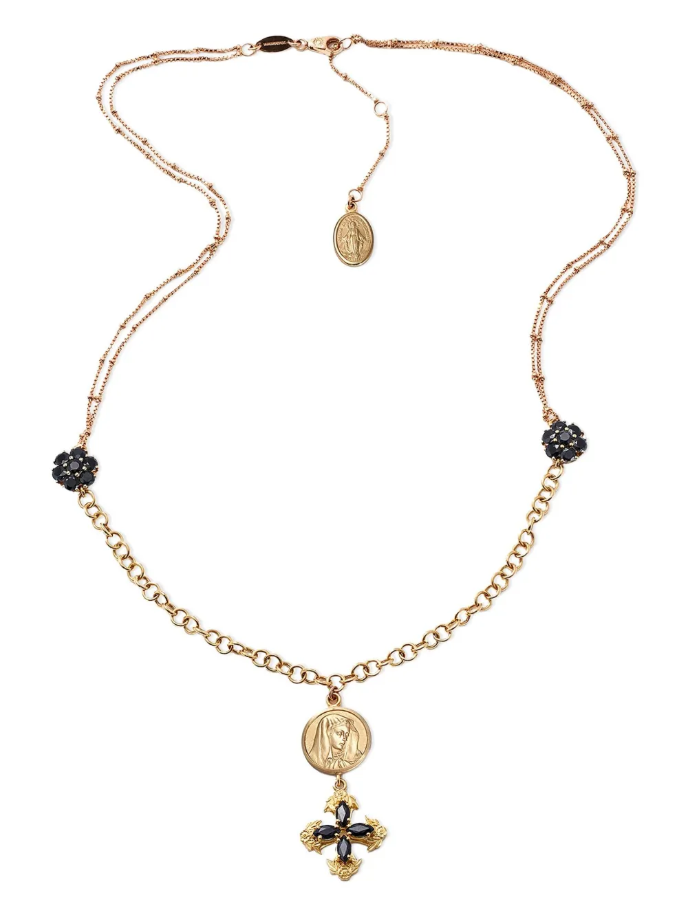 Dolce & Gabbana シシリー サファイア ネックレス 18Kゴールド - ゴールドトーン Dolce & Gabbana シシリー サファイア ネックレス 18Kゴールド - ゴールドトーン