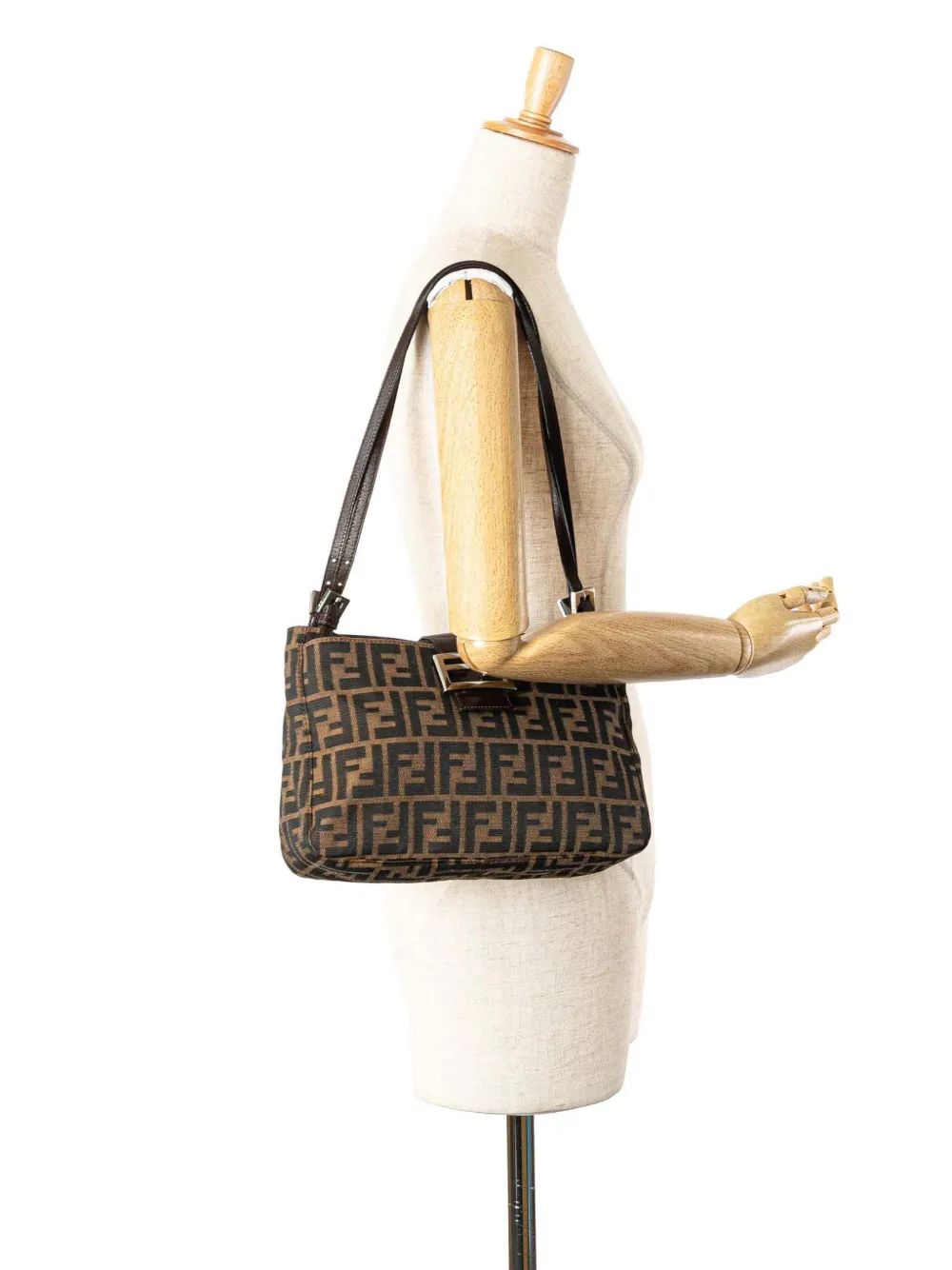 Fendi Pre-Owned 2000-2010 Zucca Canvas shoulder bag | Pre-Owned | Image 2