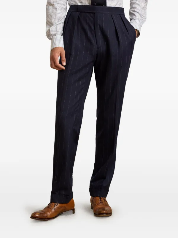 Ralph Lauren Purple Label Pinstripe double-breasted Suit