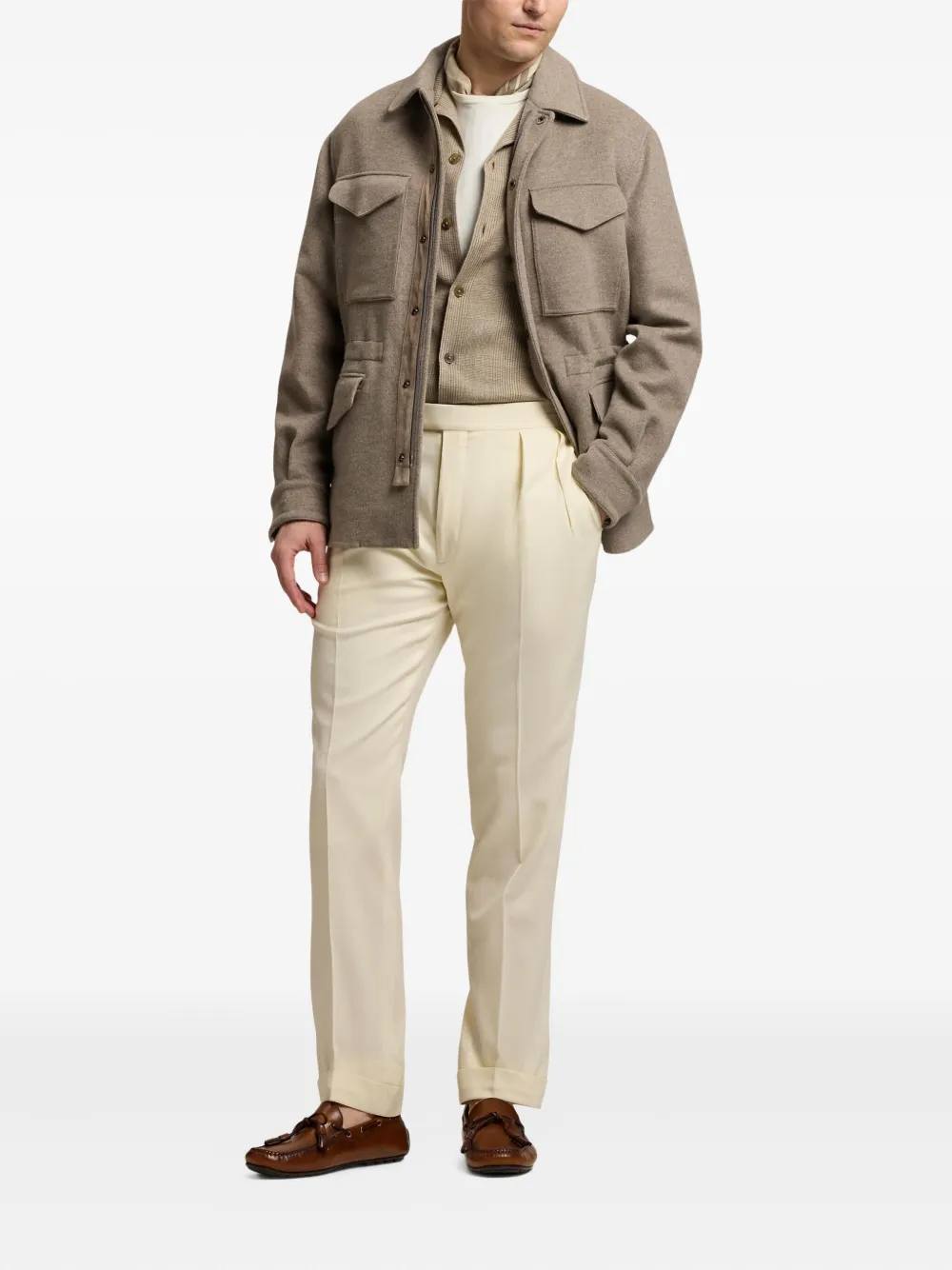 Ralph Lauren Purple Label Jack met zak Beige