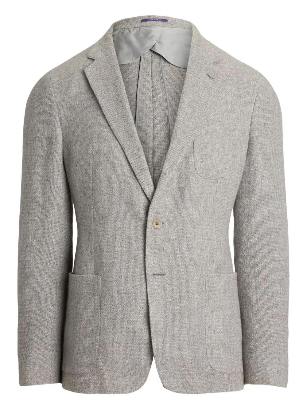 Ralph Lauren Purple Label Blazer met enkele rij knopen Grijs
