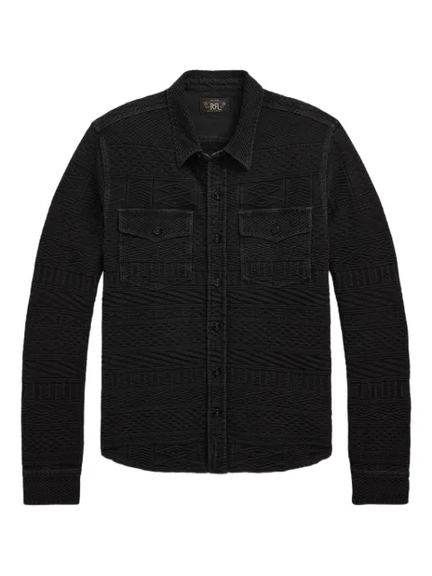 Ralph Lauren RRL Julius patterned-jacquard shirt