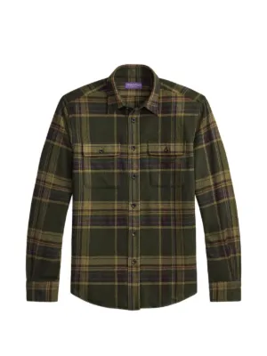 Ralph Lauren Purple Label チェック シャツ | ブラウン | FARFETCH JP