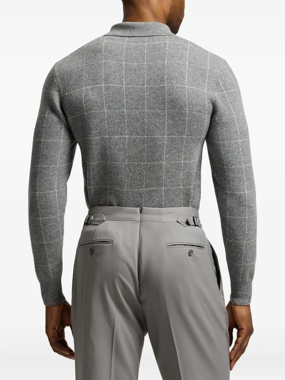 Ralph Lauren Purple Label Trui met polokraag Grijs