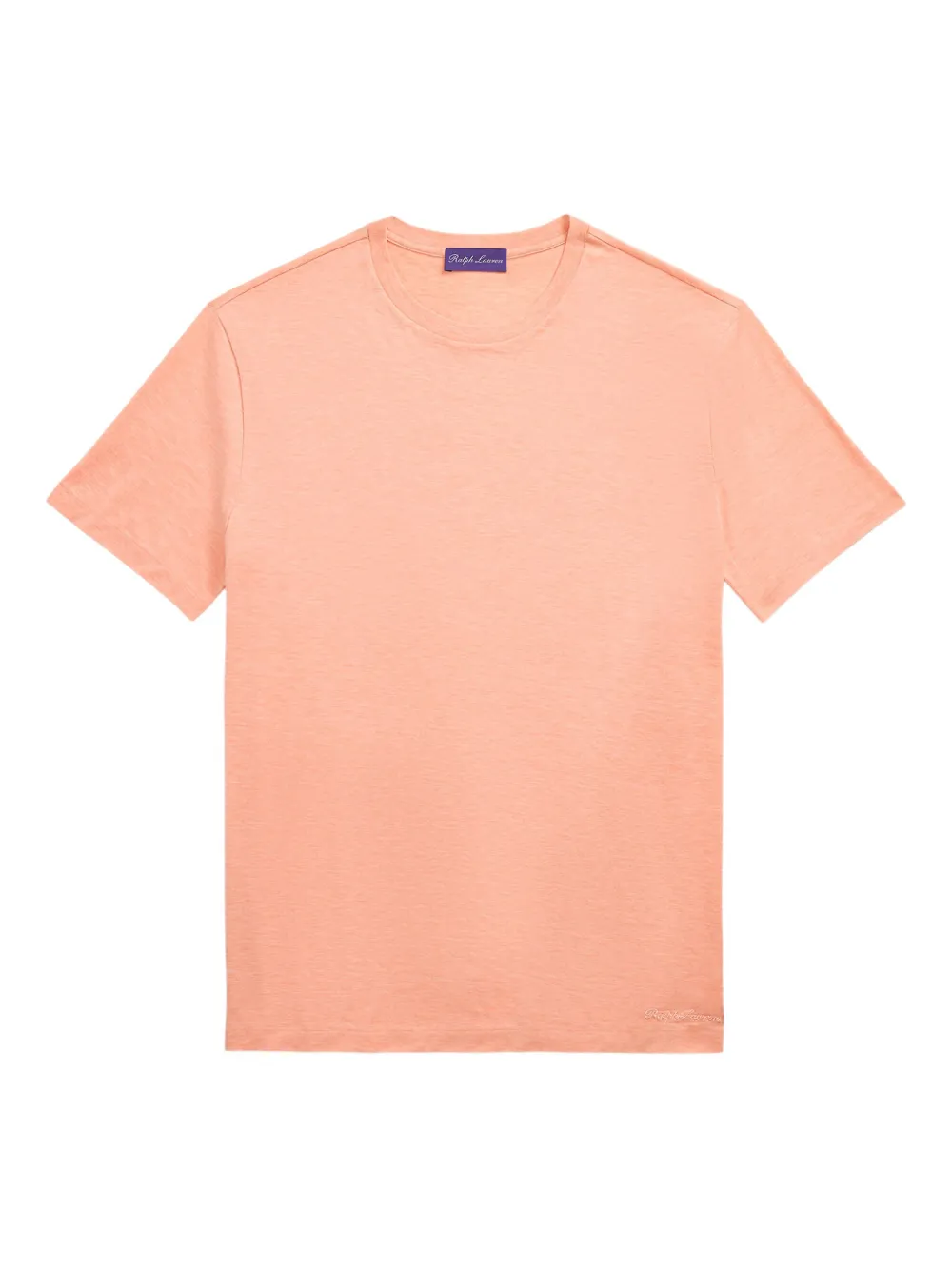 Ralph Lauren Purple Label cotton T-shirt | Pink | Image 1